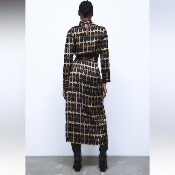 Zara Dresses Sale Zara Printed Midi Dress Sale Poshmark